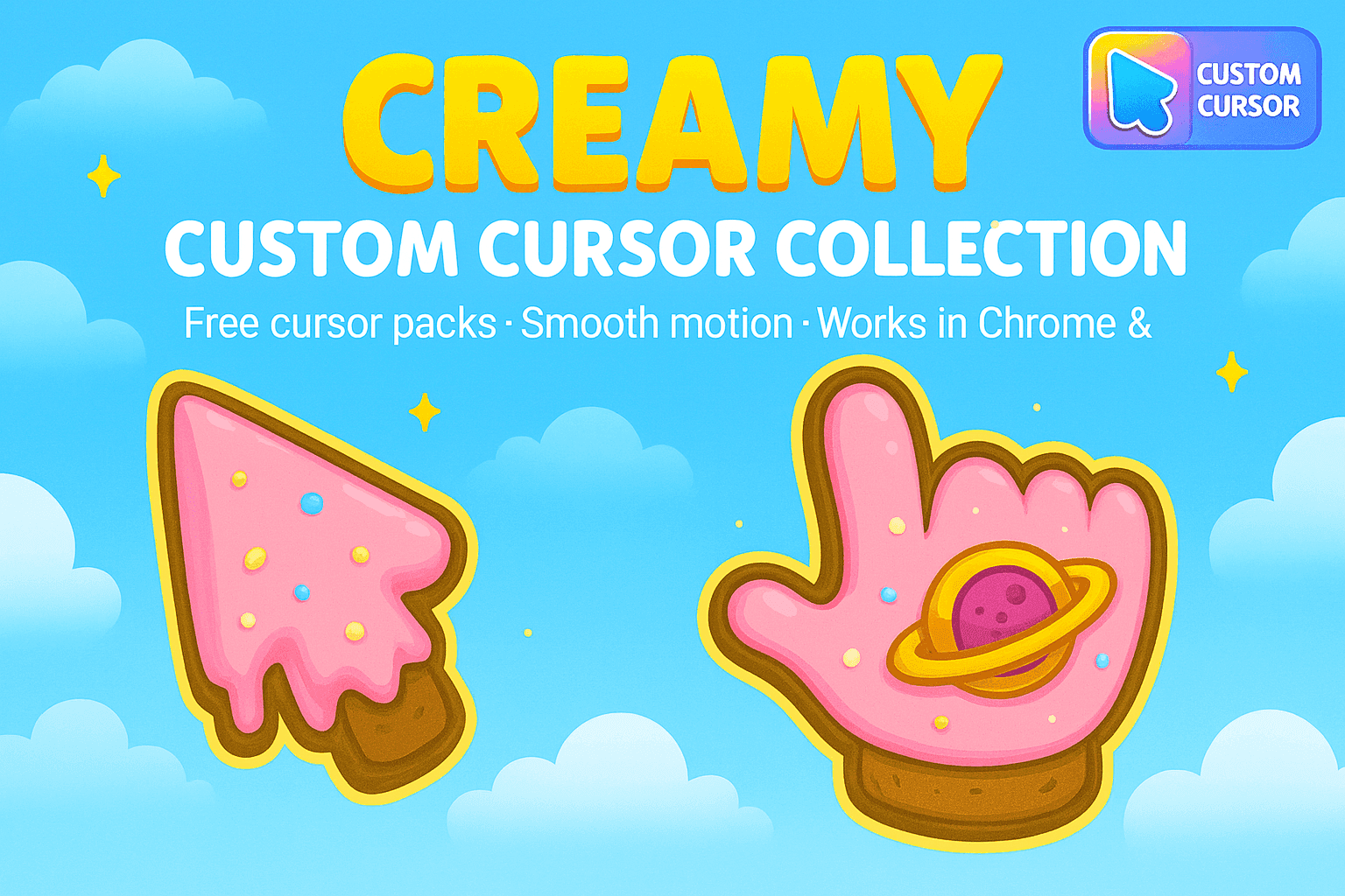 Images for the cursor collection: Creamy Cursor Collection for Chromium Browsers