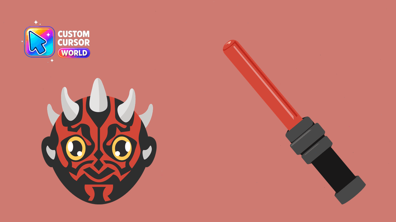 Прев'ю курсор-паку: Darth Maul Custom Cursor Pack