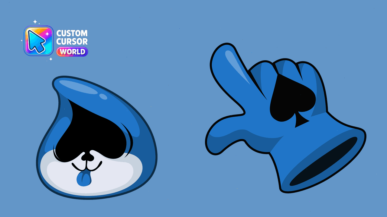 Прев'ю курсор-паку: Deltarune Cursor Pack Lancer