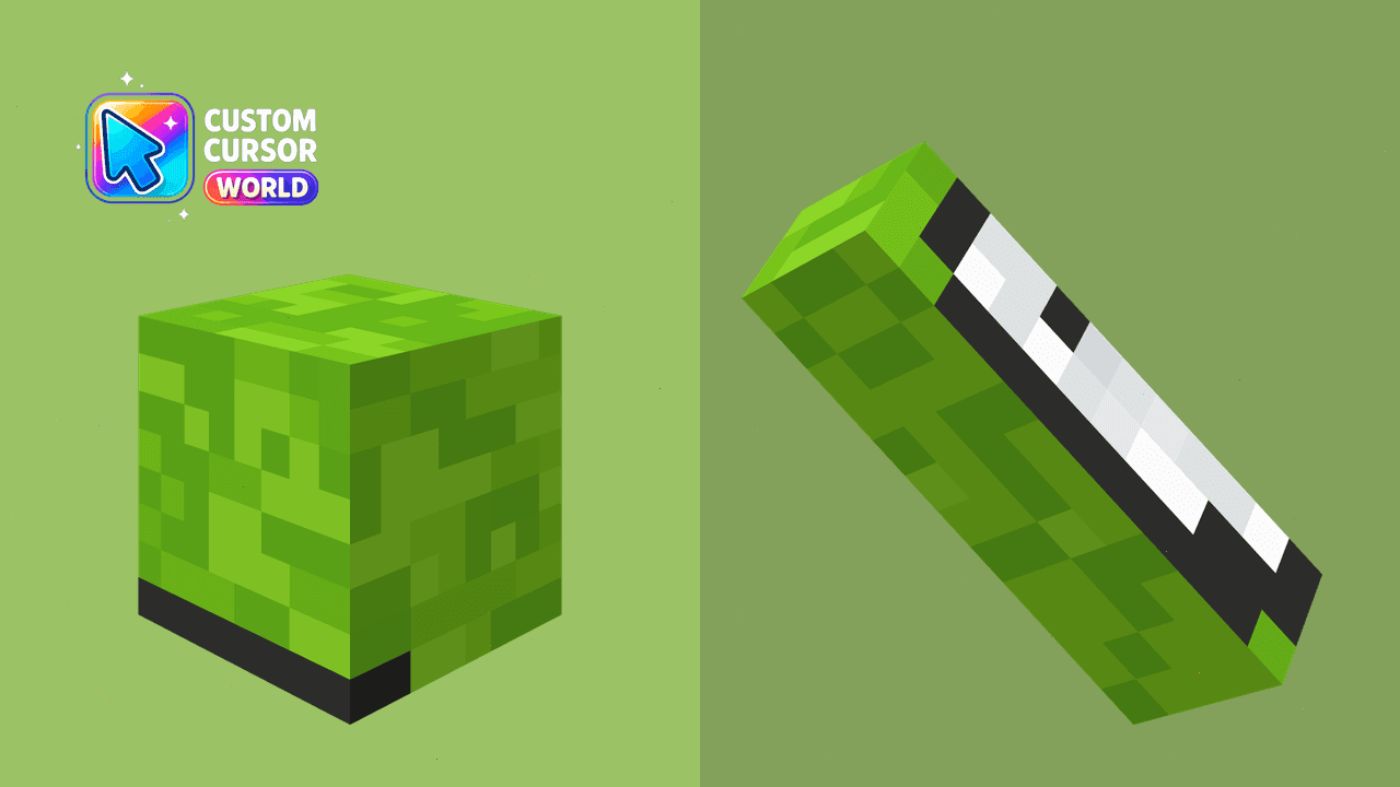 Прев'ю курсор-паку: Dream SMP Cursor Pack - Custom Minecraft Browser Cursors