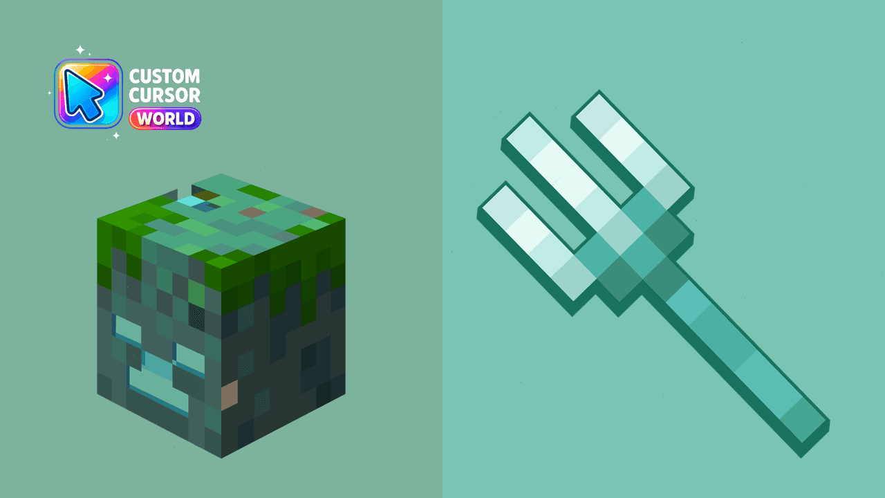 Прев'ю курсор-паку: Custom Cursor Pack - Drowned Theme
