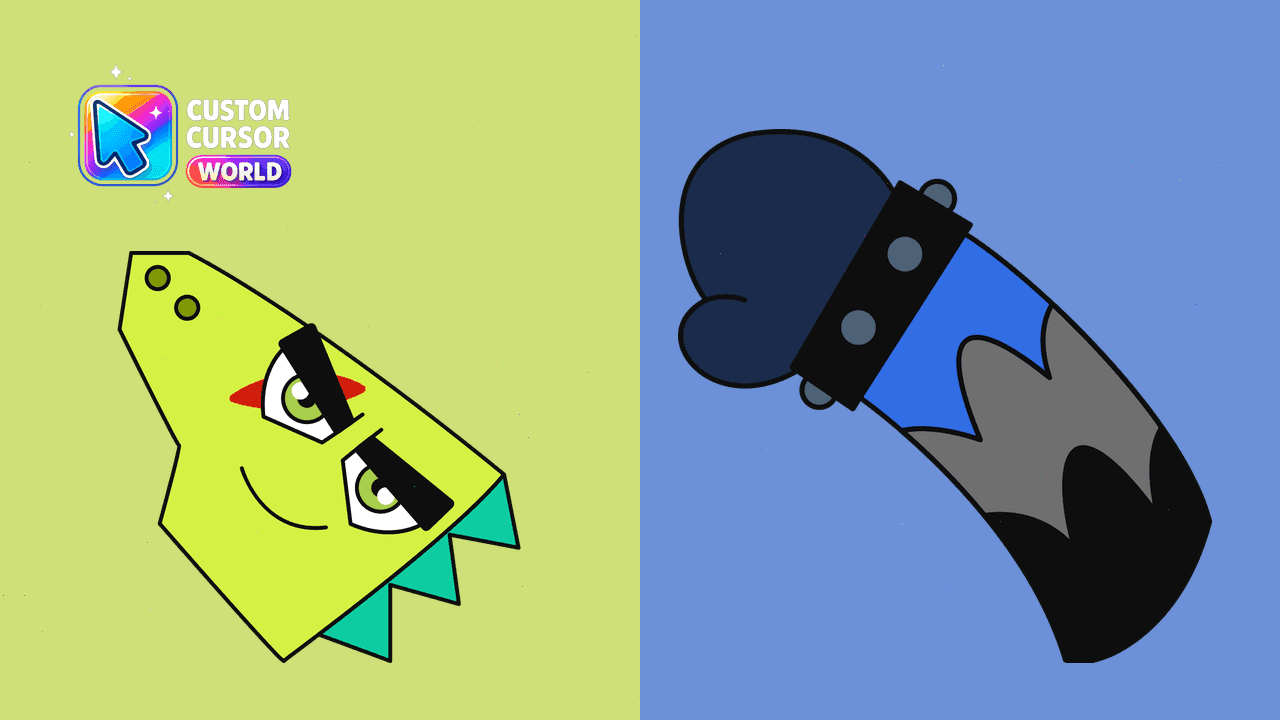 Прев'ю курсор-паку: Eagleator Custom Cursor Pack for Chrome and Edge