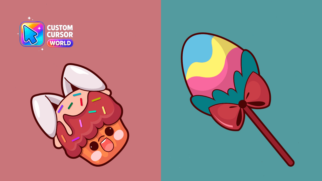 Прев'ю курсор-паку: Easter Cake Custom Cursor Pack