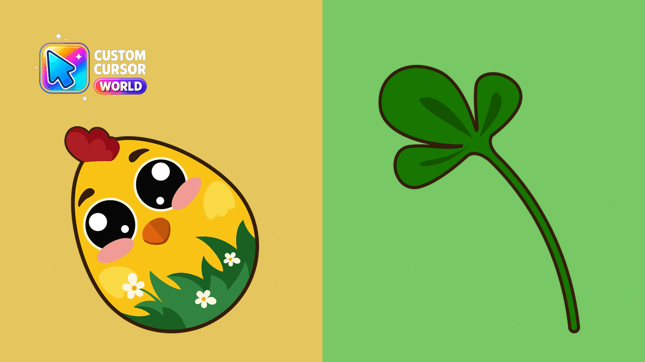 Прев'ю курсор-паку: Easter Chick Cursor Pack