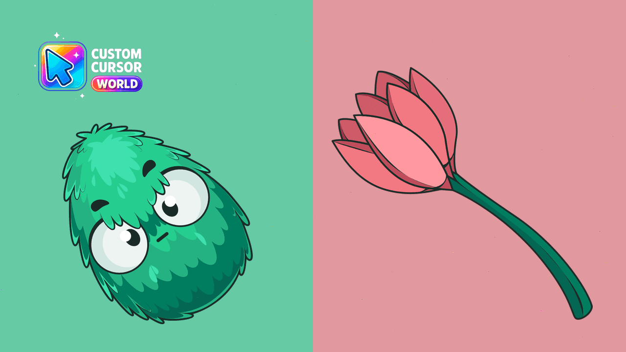 Прев'ю курсор-паку: Easter Forest Monster Cursor Pack