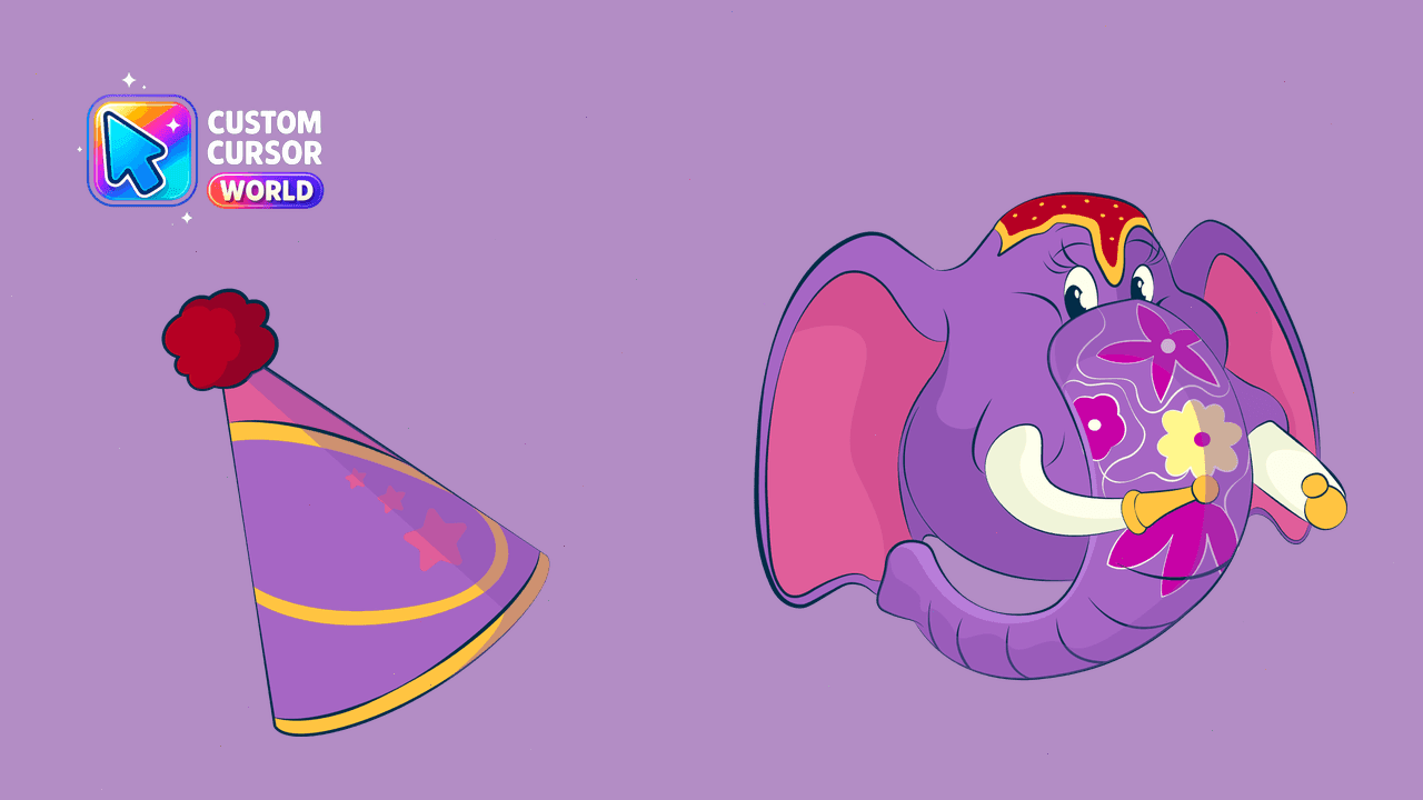 Прев'ю курсор-паку: Chrome Elephant Cursor Pack