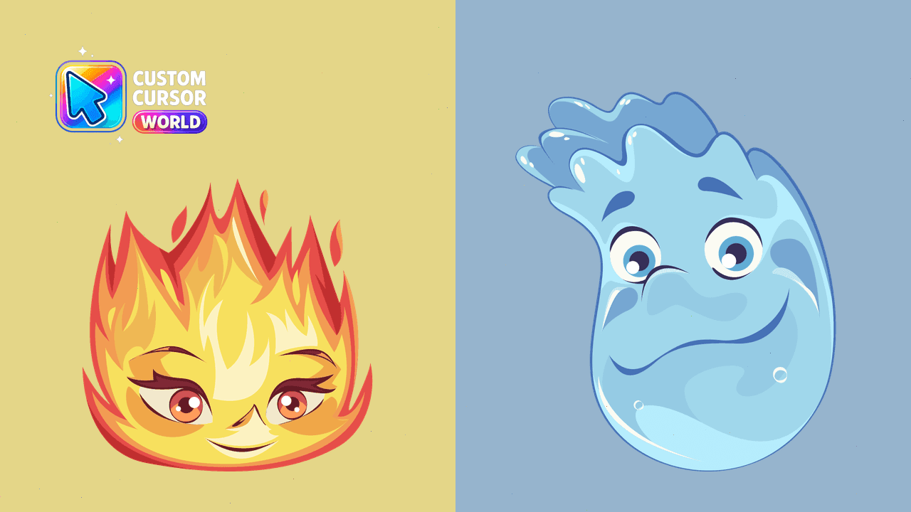 Прев'ю курсор-паку: EmberWade Custom Cursor Pack for Chrome and Edge