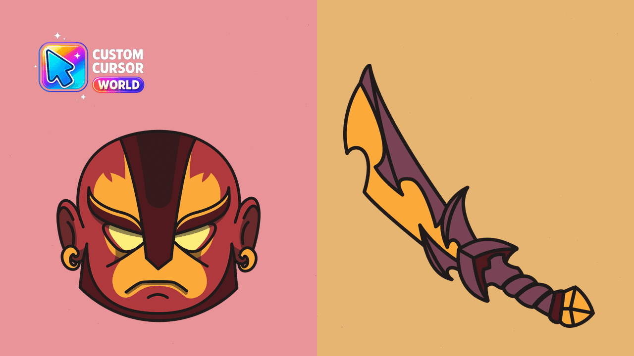 Прев'ю курсор-паку: Custom Ember Spirit Cursor Pack