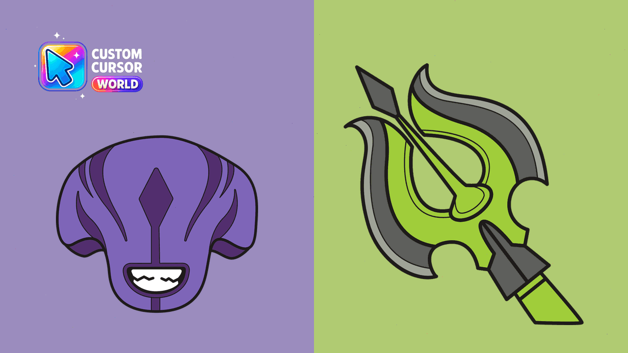 Прев'ю курсор-паку: Custom Faceless Void Cursor Pack