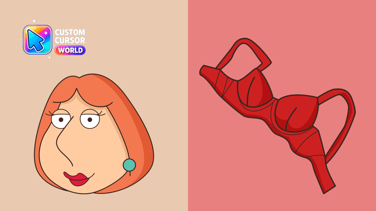 Прев'ю курсор-паку: Lois Griffin Custom Cursor Pack for Chrome & Edge