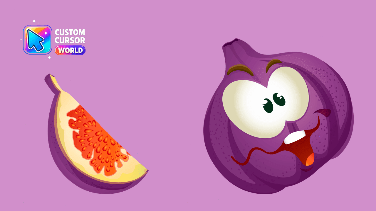 Прев'ю курсор-паку: Fruitful Cursor Pack - Figs Collection