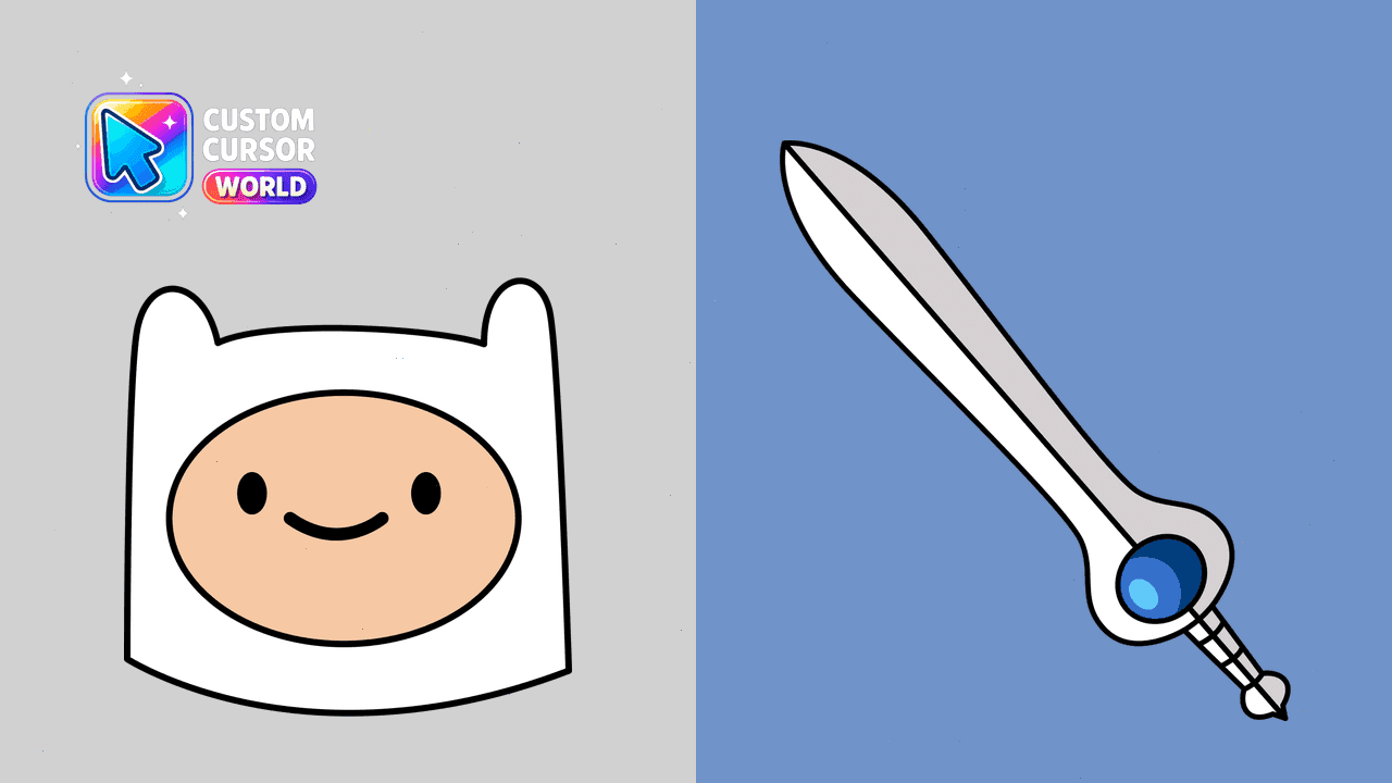 Прев'ю курсор-паку: Finn Cursor Pack for Chrome & Edge