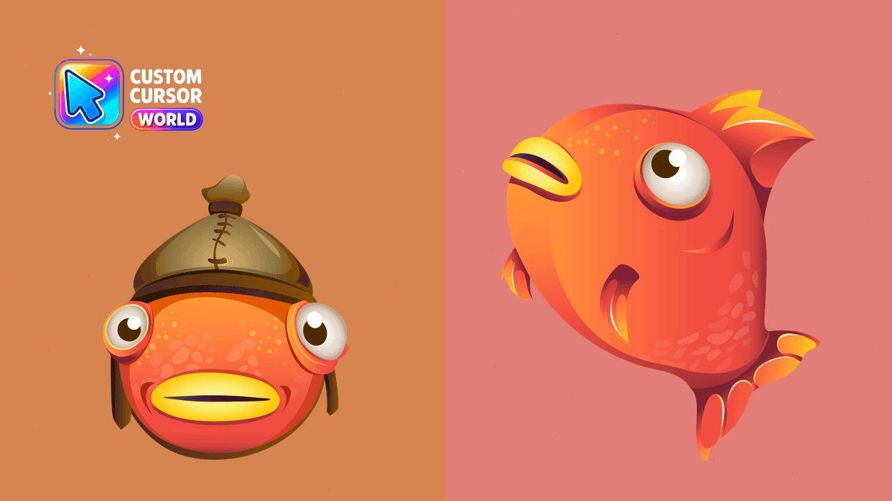 Прев'ю курсор-паку: Fishstick Custom Cursor Pack for Chrome & Edge