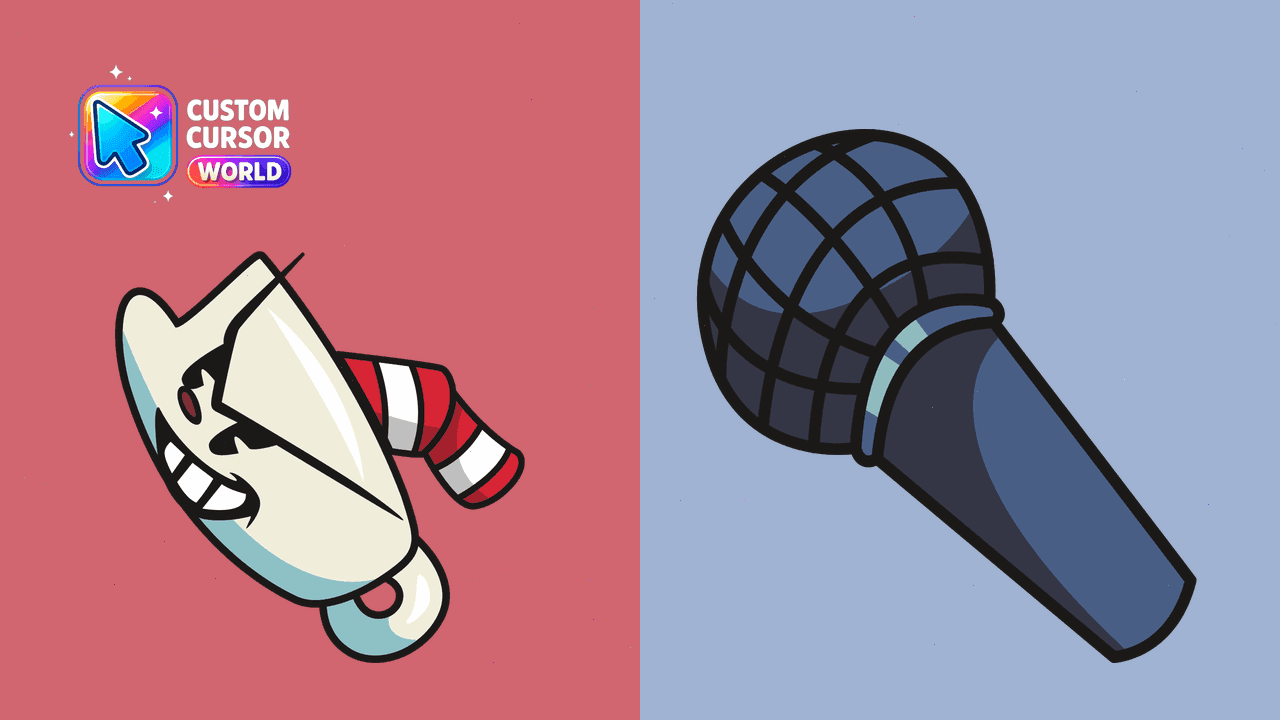 Прев'ю курсор-паку: Custom Cuphead Cursor Pack for Chrome and Edge