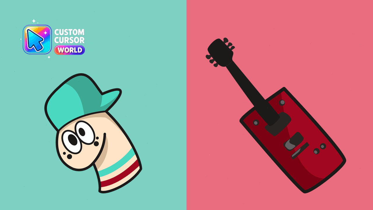 Прев'ю курсор-паку: Lucky Boy Custom Cursor Pack - Friday Night Funkin