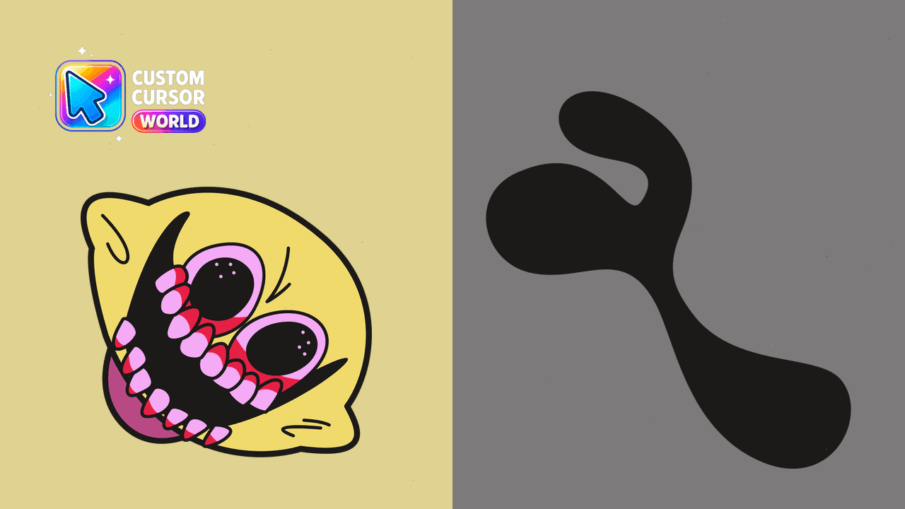 Прев'ю курсор-паку: Monster Custom Cursor Pack