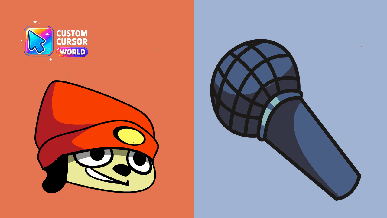 Прев'ю курсор-паку: Custom Cursor Pack - PaRappa the Rapper Edition