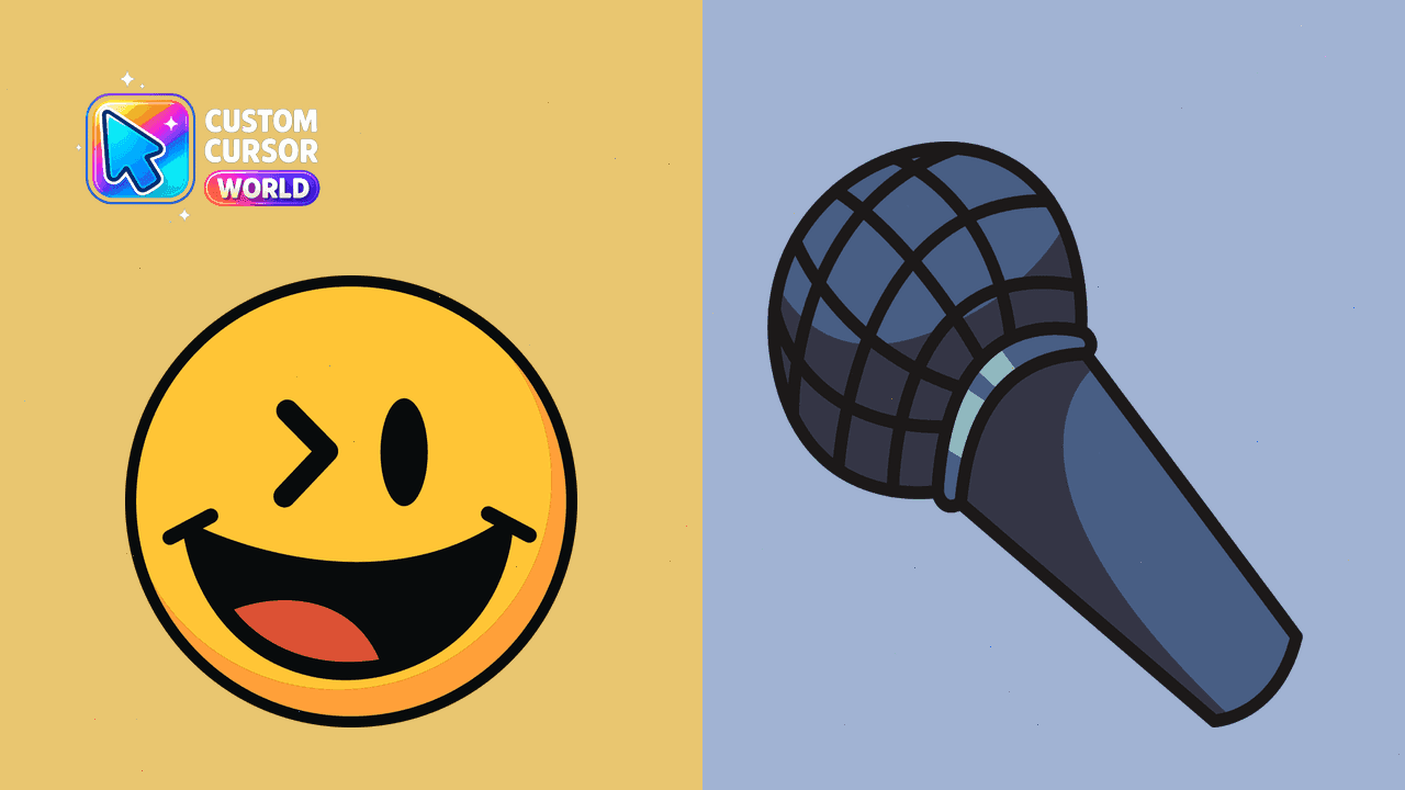 Прев'ю курсор-паку: Custom Cursor Pack - FNF Smiley Face