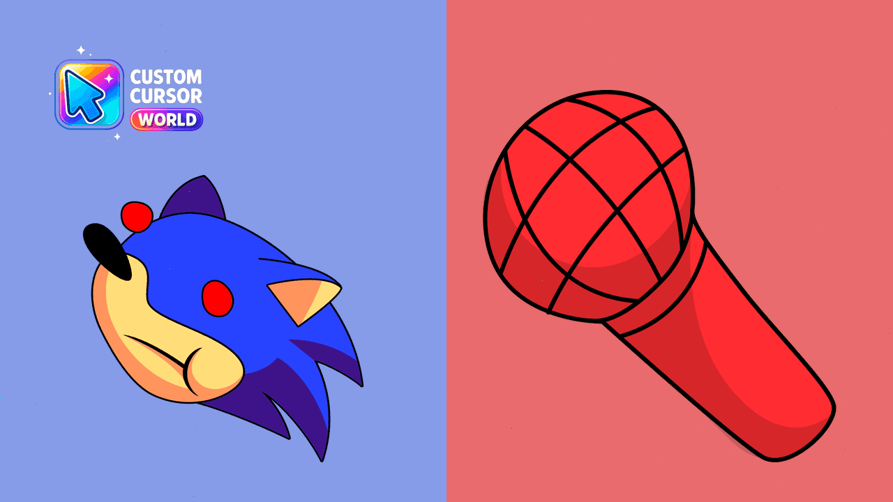 Прев'ю курсор-паку: Sunky Sonic Custom Cursor Pack for Chrome and Edge