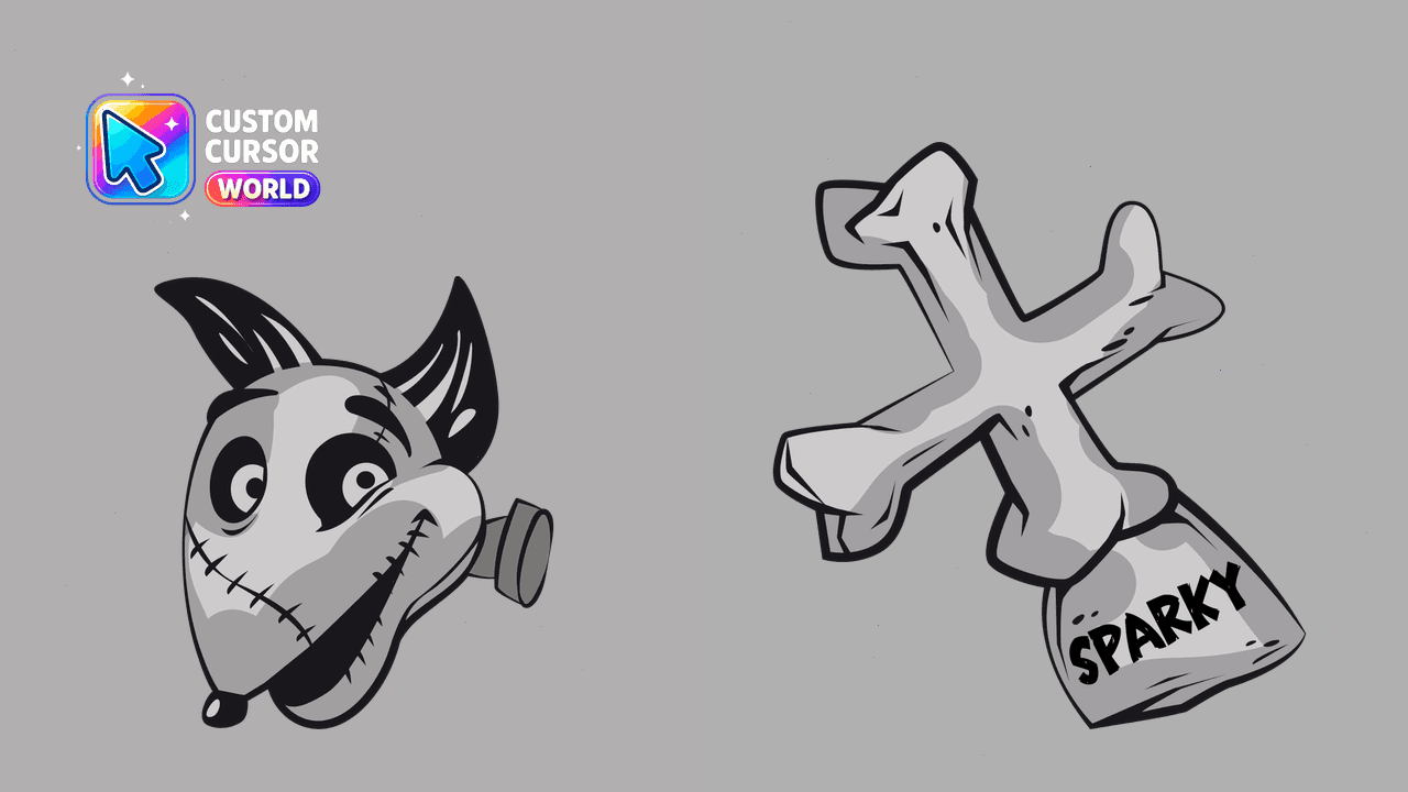 Прев'ю курсор-паку: Frankenweenie Cursor Pack for Chrome