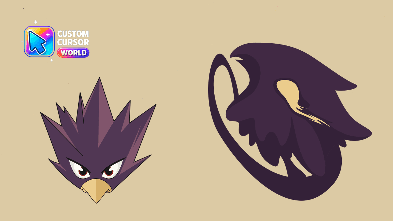 Прев'ю курсор-паку: Fumikage Tokoyami Cursor Pack