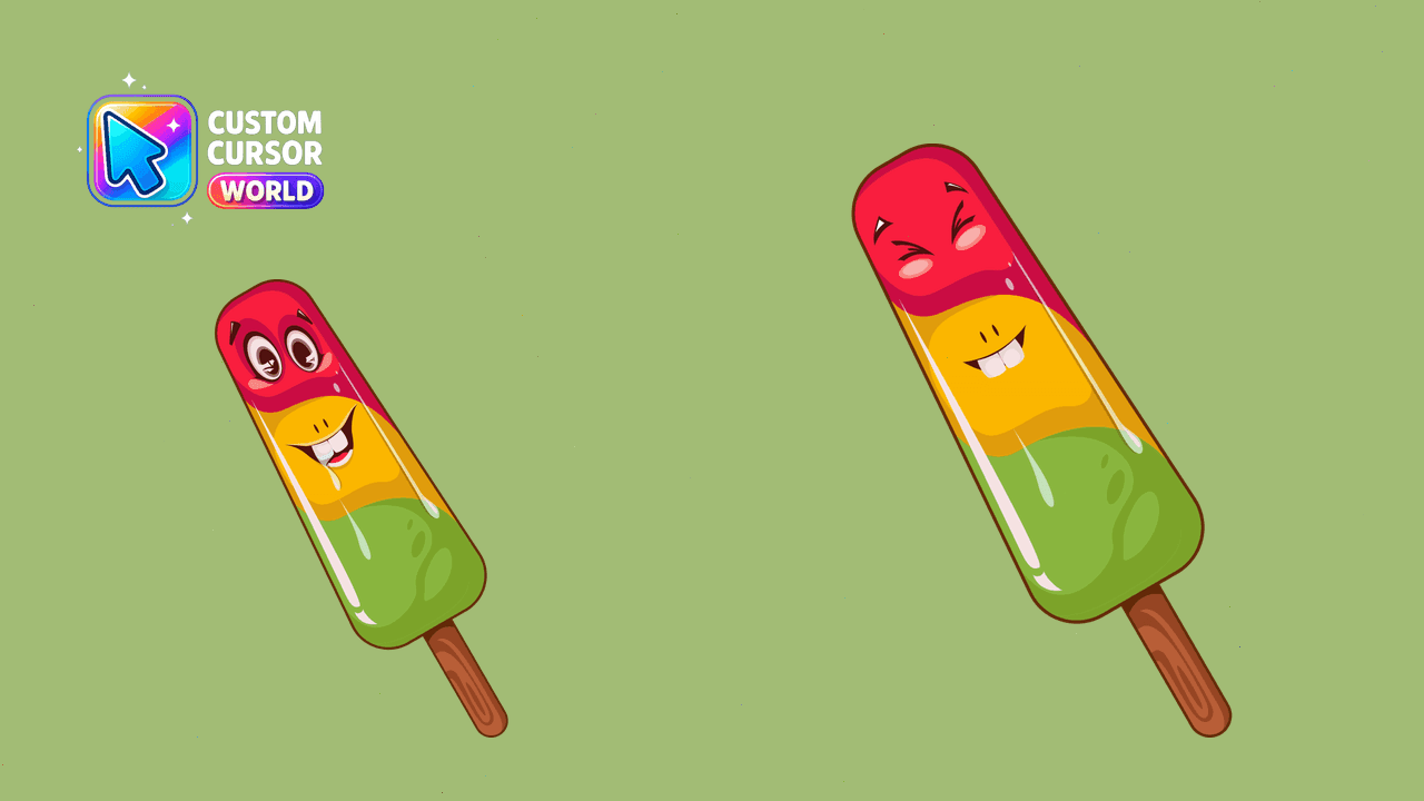 Прев'ю курсор-паку: Charming Cursor Pack - Ice Cream Collection