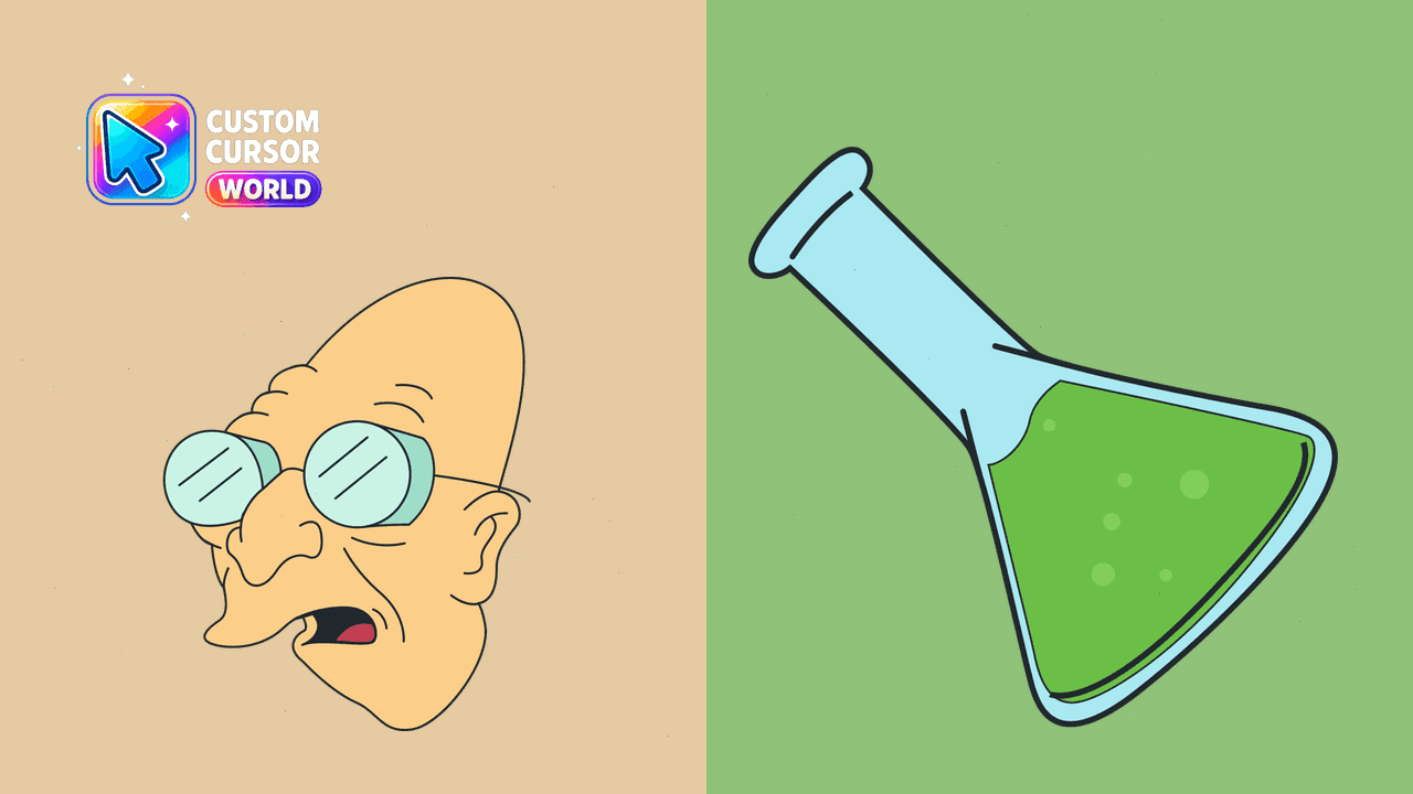 Прев'ю курсор-паку: Futurama Professor Farnsworth Cursor Pack