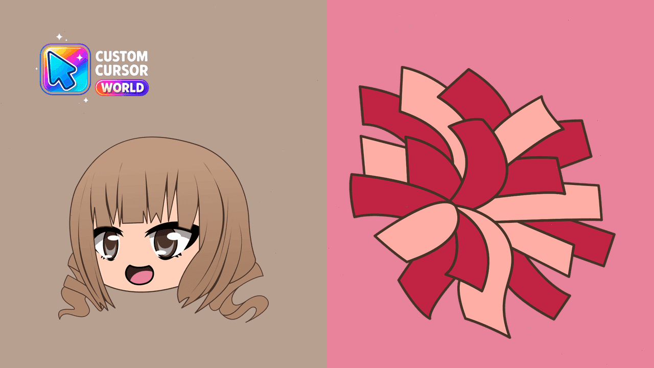 Прев'ю курсор-паку: Custom Cursor Pack - Gabriella Gacha Life Theme
