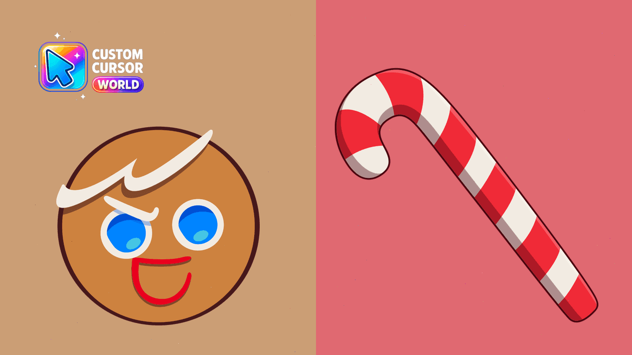Прев'ю курсор-паку: GingerBrave Custom Cursor Pack for Chrome
