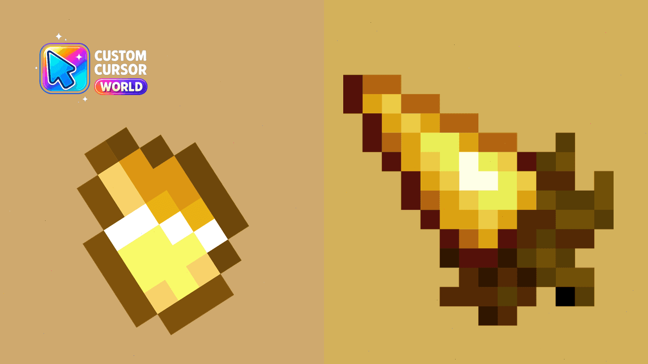 Прев'ю курсор-паку: Golden Carrot Cursor Pack