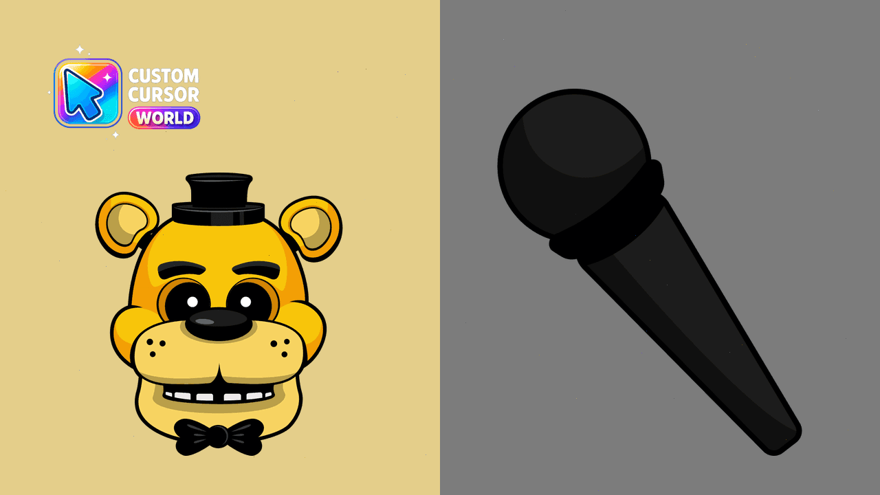 Прев'ю курсор-паку: Custom Golden Freddy Cursor Pack