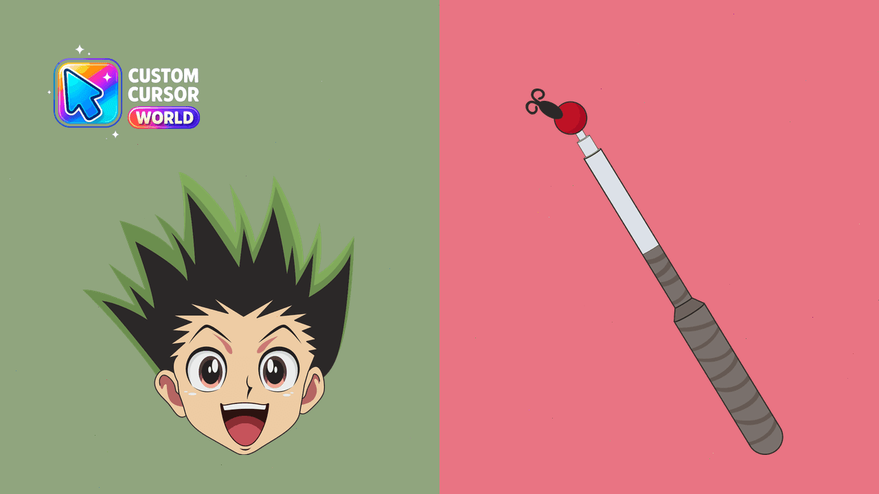Прев'ю курсор-паку: Gon Freecss Custom Cursor Pack