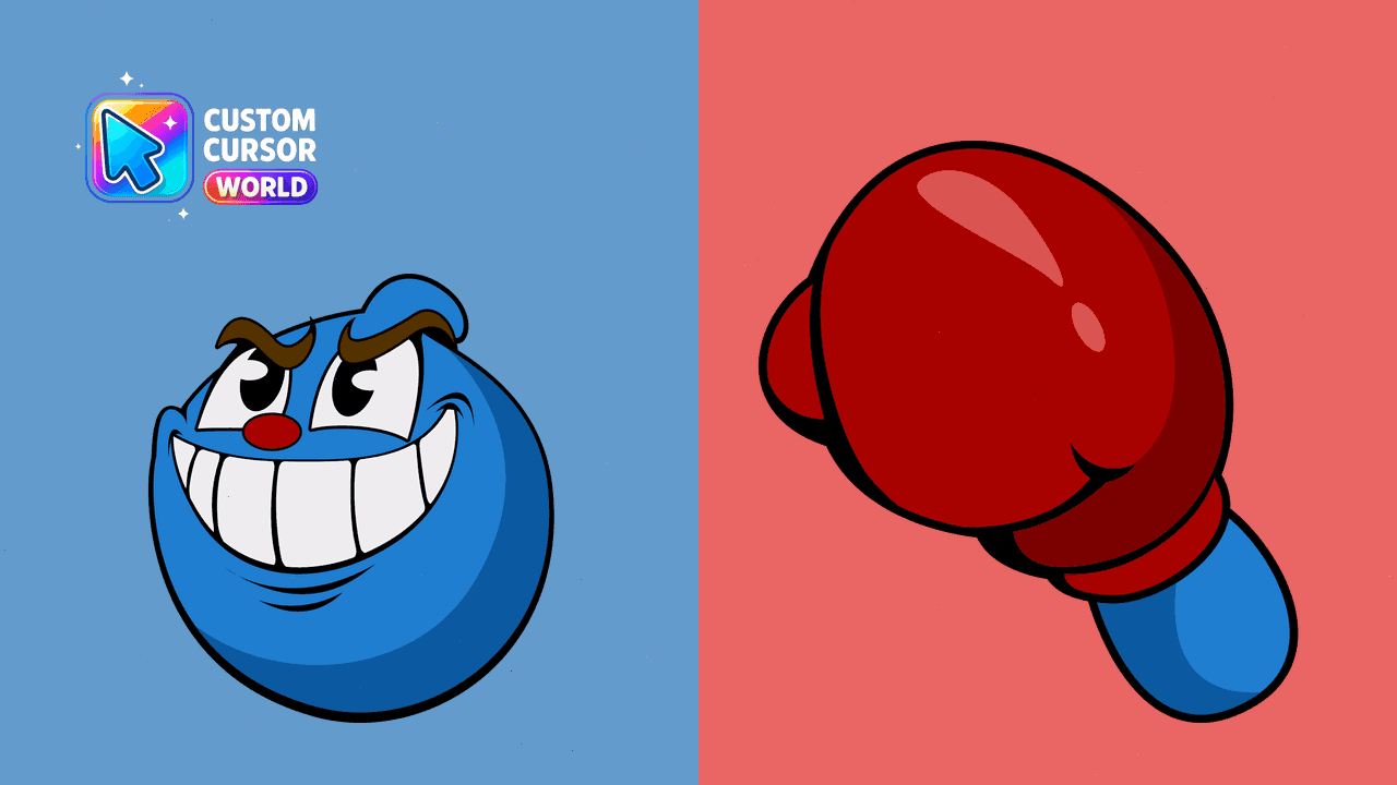 Прев'ю курсор-паку: Goopy Cursor Pack - Custom Boxing Glove