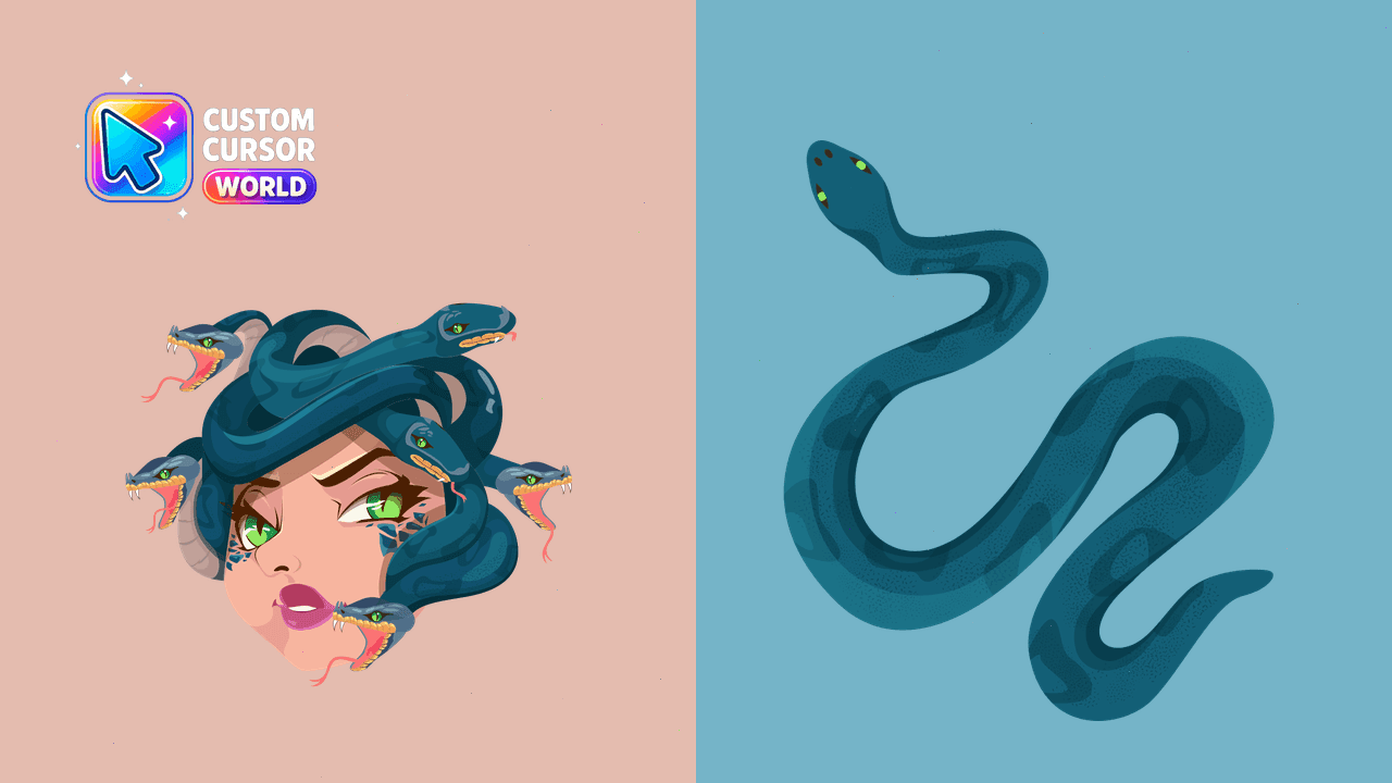 Прев'ю курсор-паку: Medusa Gorgon Cursor Pack