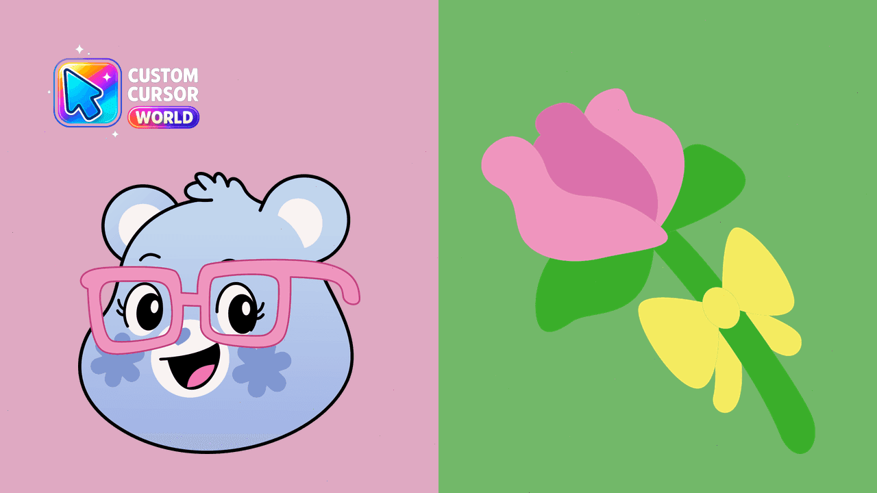 Прев'ю курсор-паку: Grams Bear Cursor Pack for Chrome and Windows