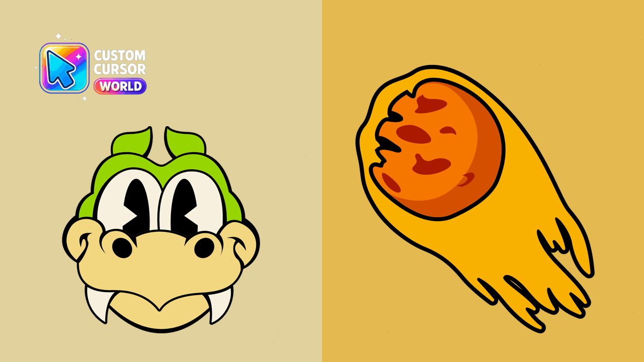 Прев'ю курсор-паку: Grim Matchstick Cursor Pack - Fire-Breathing Dragon Custom C
