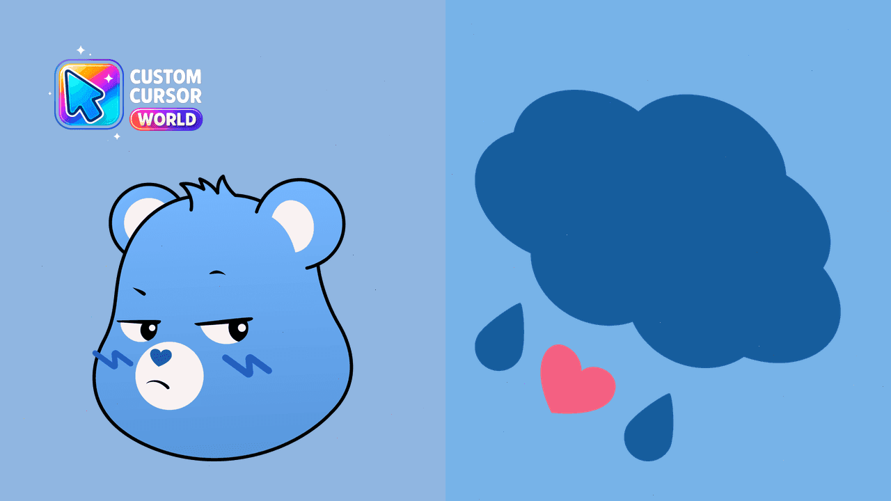 Прев'ю курсор-паку: Stormy Grumpy Cursor Pack for Chrome