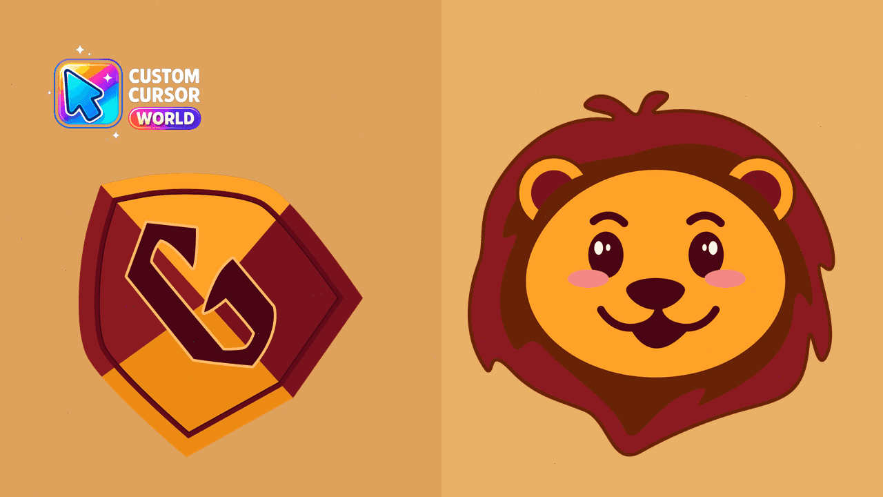 Прев'ю курсор-паку: Gryffindor Crest Custom Cursor for Chrome & Edge