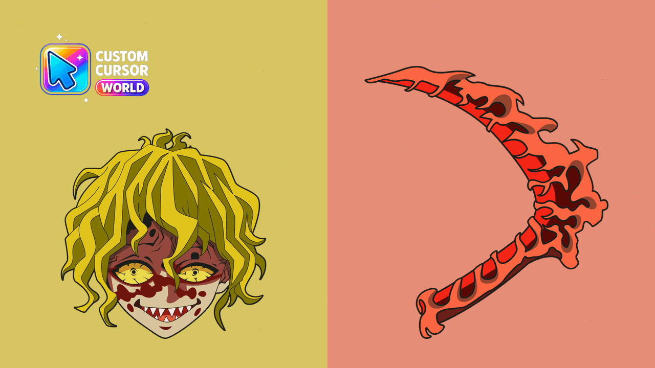 Прев'ю курсор-паку: Custom Gyutaro Cursor Pack