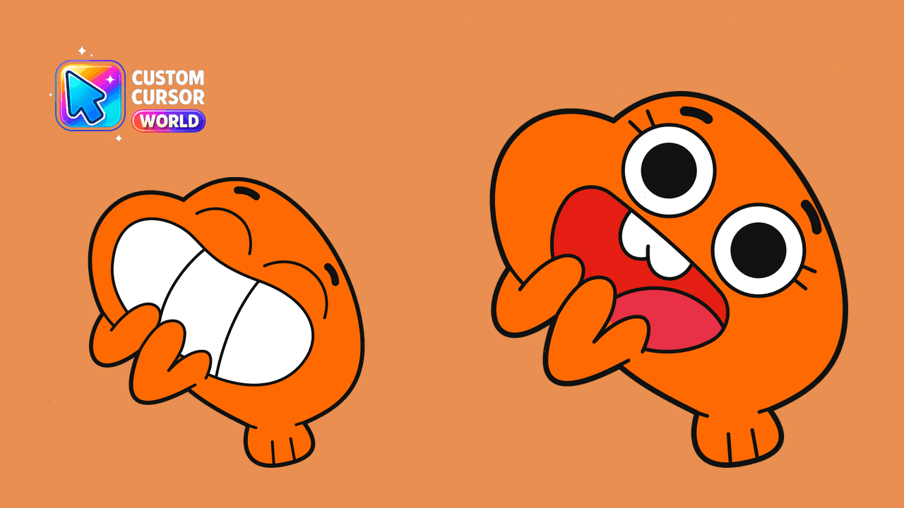 Прев'ю курсор-паку: Joyful Darwin Cursor Pack for Chrome and Edge