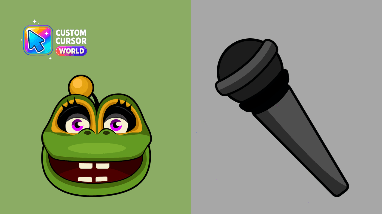 Прев'ю курсор-паку: Custom Cursor Pack - Happy Frog