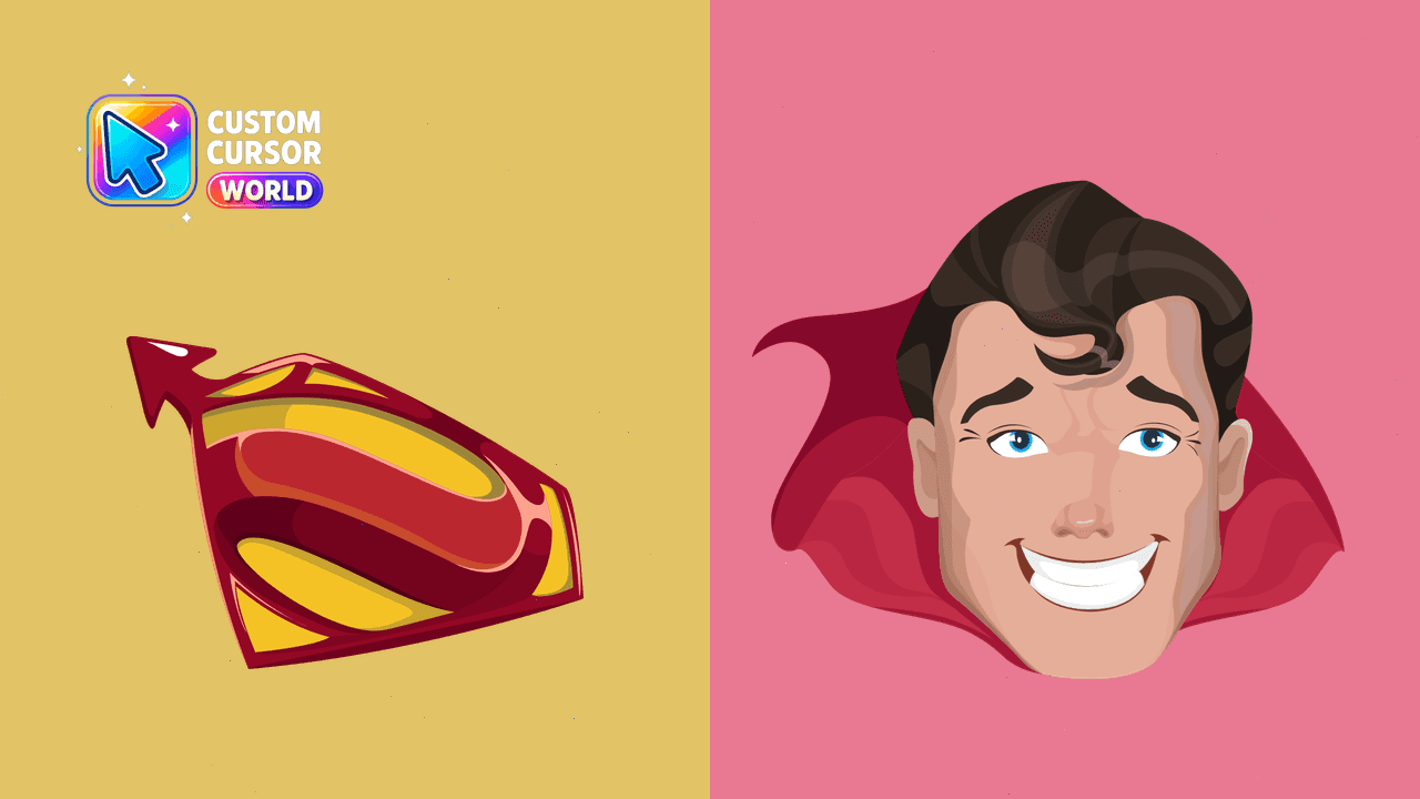 Прев'ю курсор-паку: Superman Cursor Pack