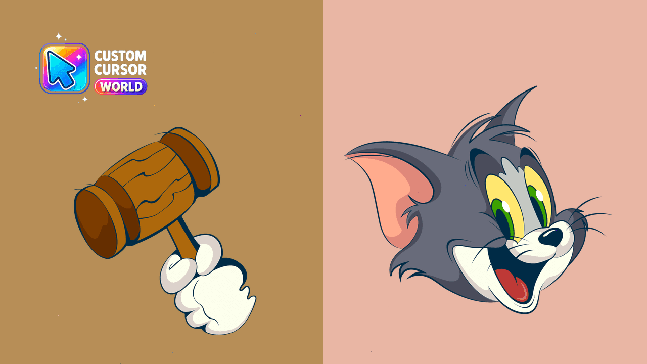 Прев'ю курсор-паку: Tom & Jerry Custom Cursor Pack