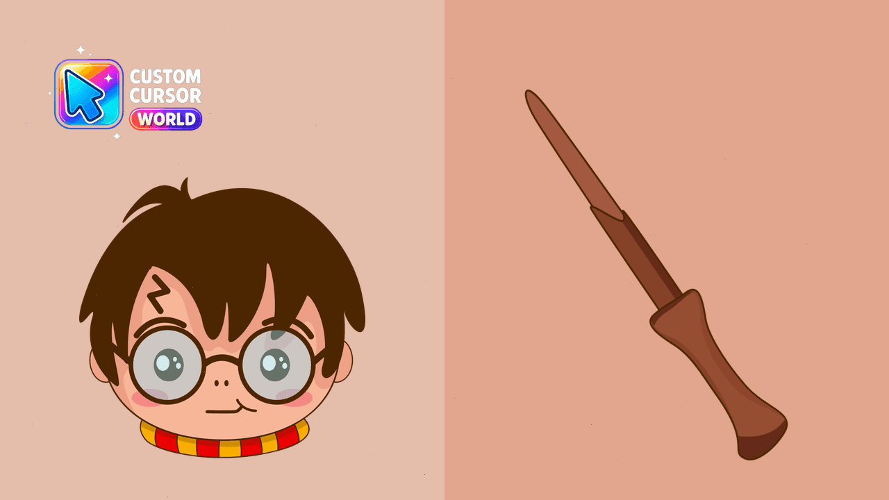Прев'ю курсор-паку: Harry Potter Custom Cursor Pack for Chrome & Edge