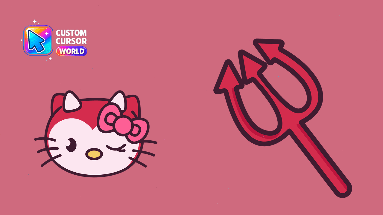 Прев'ю курсор-паку: Hello Kitty Custom Cursor Pack