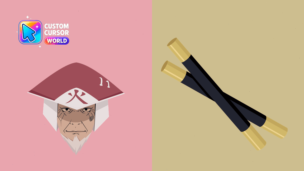 Прев'ю курсор-паку: Custom Cursor - Hiruzen Sarutobi Pack