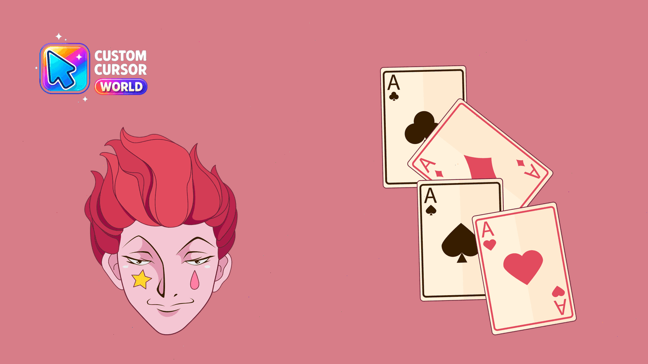 Прев'ю курсор-паку: Hisoka Morow Custom Cursor Pack