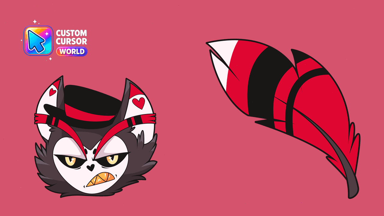 Прев'ю курсор-паку: Grumpy Cursor Pack - Hazbin Hotel's Husk Edition