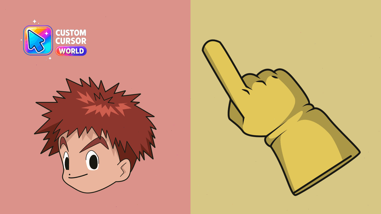 Прев'ю курсор-паку: Izumi Koshiro Custom Cursor Pack