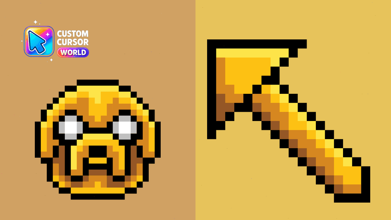 Прев'ю курсор-паку: Jake Pixel Custom Cursor Pack for Chrome and Edge